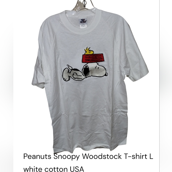 Peanuts Other - Vtg '98 Peanuts Snoopy T-shirt L Cotton USA